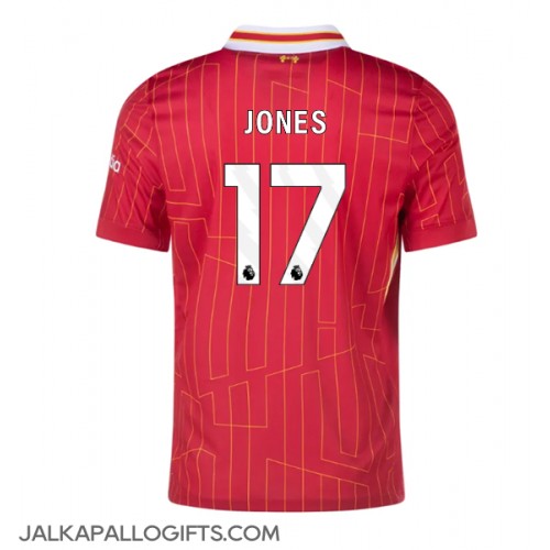 Liverpool Curtis Jones #17 Kotipaita 2024-25 Lyhythihainen